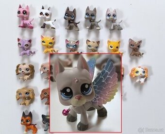 NOVÉ LPS Littlest Pet Shop + křídla, drahokam, rolnička