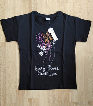 Dívčí tričko Lindex vel. 110/116