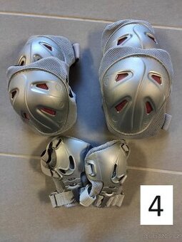 -NOVÉ- Chrániče sada na in-line více druhů: S  M  L  XL