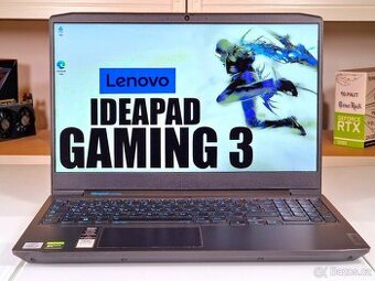 Herní notebook LENOVO GAMING I GTX 1650 I 16GB I SSD I ZÁRUK