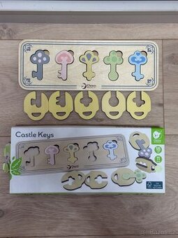 Classic World Castle Keys - vkládačka klíče a zámky