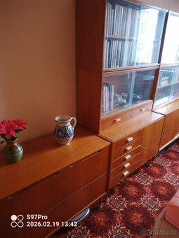 Obývací stěna 60-tá léta