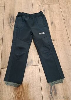 Nové chlapecké solfshellové kalhoty vel 104