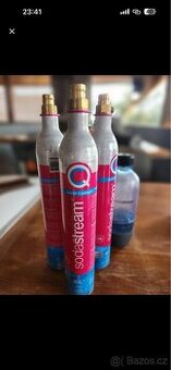 Sodastream plnění lahve bombičky