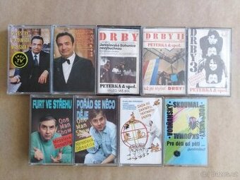 MC kazety - cca 140 kusů