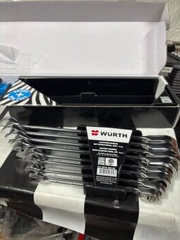 Kľúče očko vidlicové račňové WÜRTH (NOVÉ)