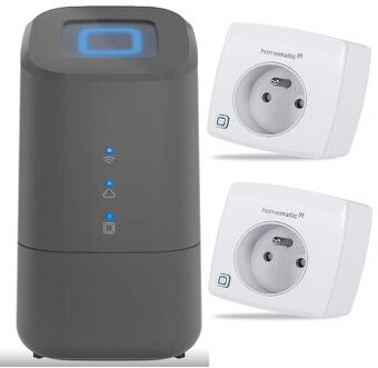 Homematic IP Chytrá řídicí jednotka, HmIP-HCU1-A + 2xzásuvka
