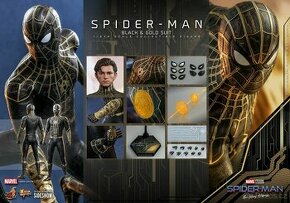 SPIDER-MAN (BLACK & GOLD SUIT) Hot Toys figurka - 1