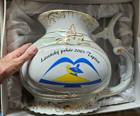 Porcelán Leander Lázeňský pohár 2003 Teplice