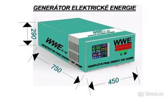 Generátor elektrické energie5400W 230-400V
