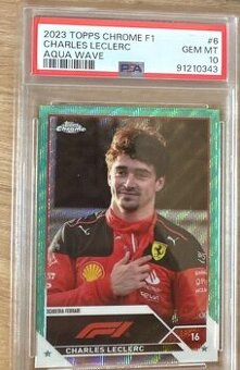 Investiční karty Charles Leclerc/ Max Verstapen/Ayrton Senna
