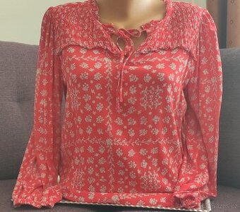 Červená halenka Marks and Spencer