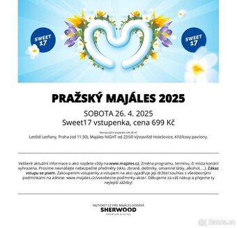 Majáles Praha vstupenka