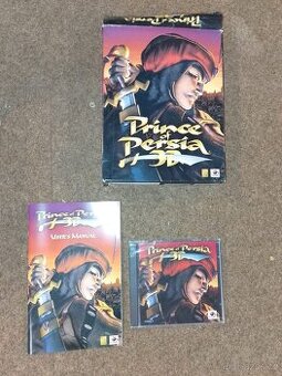 Prince of Persia 3D Big Box PC CD Rom vintage