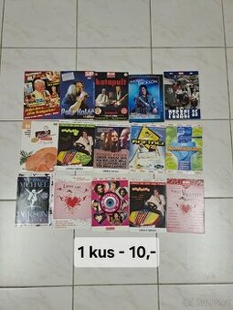 Různé druhy DVD - pohádky, hudební,