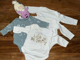 Body F&F 2x, George, primark 0-3 mes