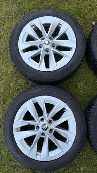 Alu kola Škoda Rotare 5x112 r17, pneu 205/55 r17