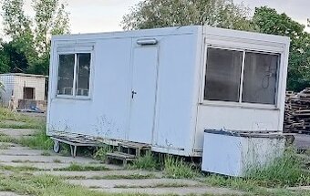 obytný kontejner stánek kancelář