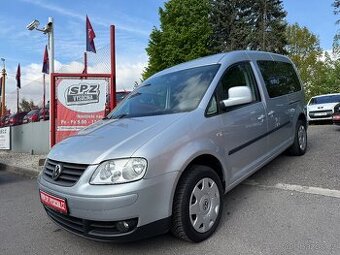 Volkswagen Caddy MAXI 1.9TDi • 77kw • 5/2008 • 7 míst •Tažné