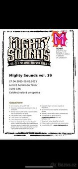 Mighty Sounds lístek