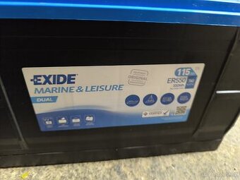 Starší exide ep 550 115Ah trakční baterie