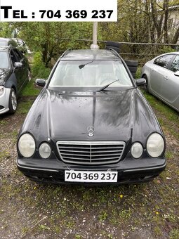 // Mercedes E270 cdi, w210, 125kw, 2002 //DÍLY
