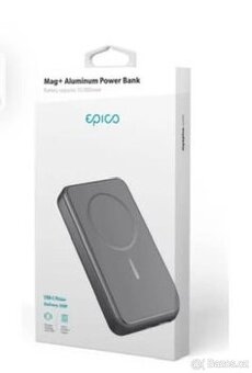 Epico Mag+ Aluminium powerbanka 10 000mAh vesmírne šedá