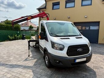 FORD TRANSIT VALNÍK S HYDRAULICKOU RUKOU 2055KG DO 3,5T ČR