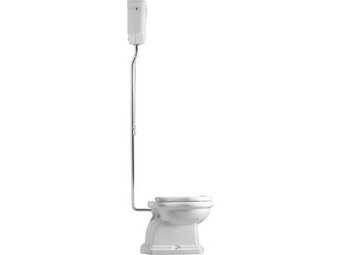 WC s nádržkou na zdi