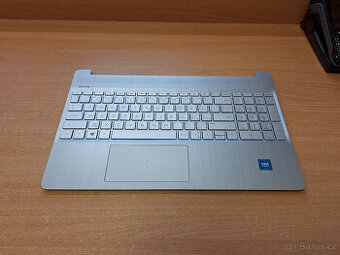 HP 15s-fq3911nc - palmrest s klávesnicí a touchpadem