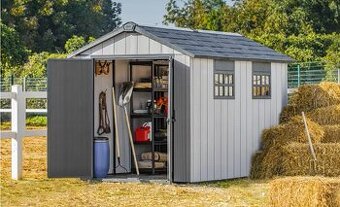 Rozbalený nový domek Oakland 7511 od KETER