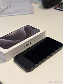 iPhone 15 Pro – Black Titanium, 128 GB