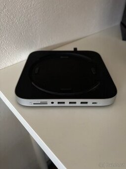 Satechi Aluminium Hub USB-C pro Mac Mini - Stříbrná