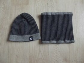Zimní čepice s nákrčníkem v.104/110