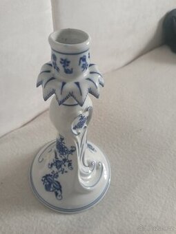 Krásný zdobný svícen originální Cibulak 1983