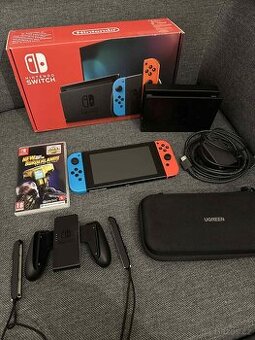 Nintendo switch V2 + hry + příslušenství