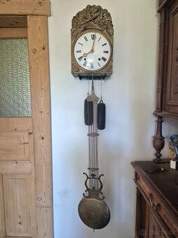 NÁSTĚNNÉ HODINY COMTOISE - FUNKČNÍ