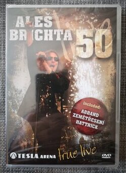 DVD "ALEŠ BRICHTA 50 - TESLA ARENA TRUE LIVE"