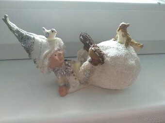 vánoční skřítek - ozdoba