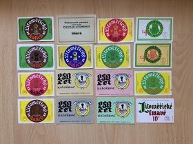 Pivní etikety pivovaru Litoměřice