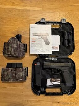 Glock 45 gen 5 + 2 nová kydexová pouzdra RH Holsters