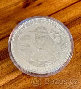 Stříbrná investiční mince Kookaburra