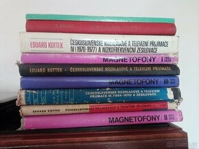 starší  knihy a časopisy elektrotechnika, radiotechnika