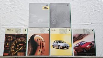 Škoda fabia prospekty, návody k obsluze, ceníky, atd.