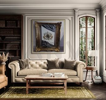 Lotosový kvet  luxusní obraz