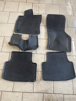 Gumové koberce na Škoda Octavii 4
