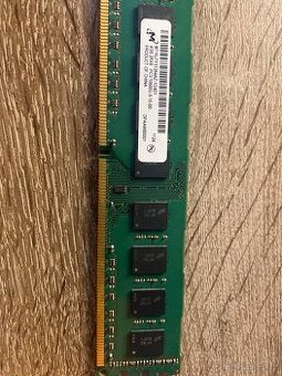 Prodám RAM Micron 4GB DDR3 1333MHz