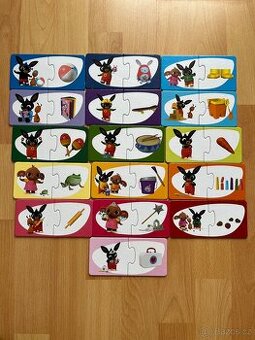 Puzzle králíček Bing