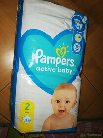 pampers active baby 4-8kg 66ks