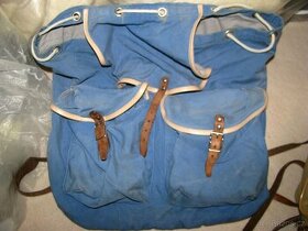 starý batoh, ruksak, krosna